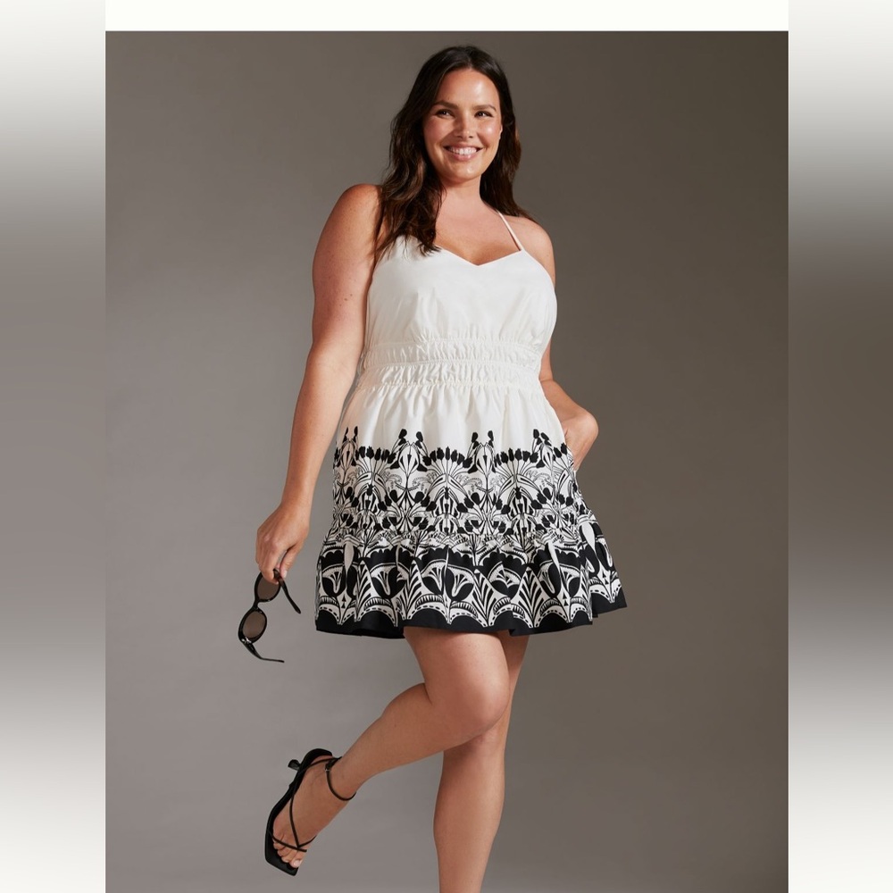 Sleeveless somerset mini dress poplin edition